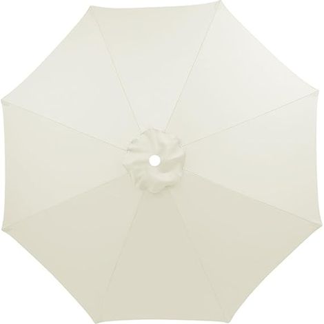 Ersatzdach Für 3,0 M Sonnenschirm Mit 8 Streben, Freitragendes Sonnenschirmdach, Ersatz Für Terrasse, Garten, Strand, Uv-schutz