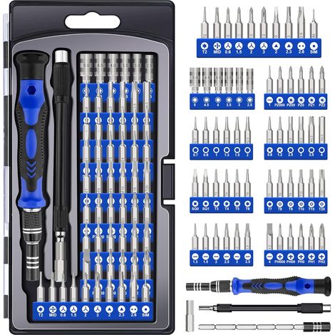 62-in-1 Präzisionsschraubendreher-set, Magnetischer Schraubendreher Zur Reparatur Von Elektronischen Geräten, Smartphones, Computern, Iphones, Tablets, Laptops Und Anderen Reparaturwerkzeugen