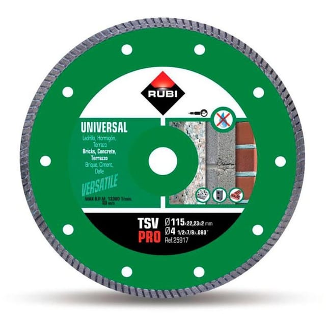 Rubi - Diamantscheibe tsv 115 pro 25917