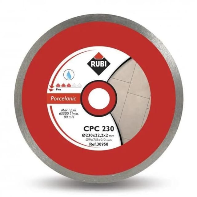 Rubi CPC-230 PRO Diamanttrennscheibe 230 mm Feintrennung