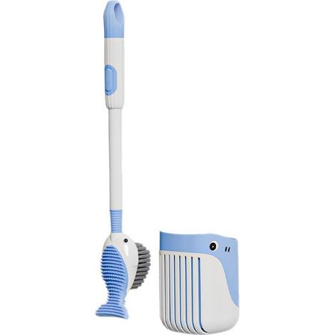 Toilettenbürste Mit Saugnapf Aus Kunststoff, Effizienter Reinigungskopf Mit Walform, Flüssigkeitsverteilungssystem, Korrosionsbeständige Borsten Für Alle Toilettentypen, Für Den Privaten Und Gewerblic