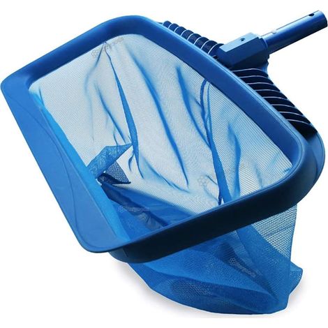 Feinmaschiges Pool-skimmernetz, Griffloses Pool-skimmernetz, Leicht Zu Reinigende Ränder, Professionelles Skimmernetz Zur Reinigung Von Teichen, Schwimmbädern Und Wasserparks