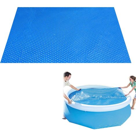 Luftpolsterfolie, Rechteckige Solar-poolabdeckung, Runde Luftpolsterfolien-poolabdeckung, Wärmedämmdraht, Beheizte Abdeckung Für Isolierte Pools Und Whirlpools