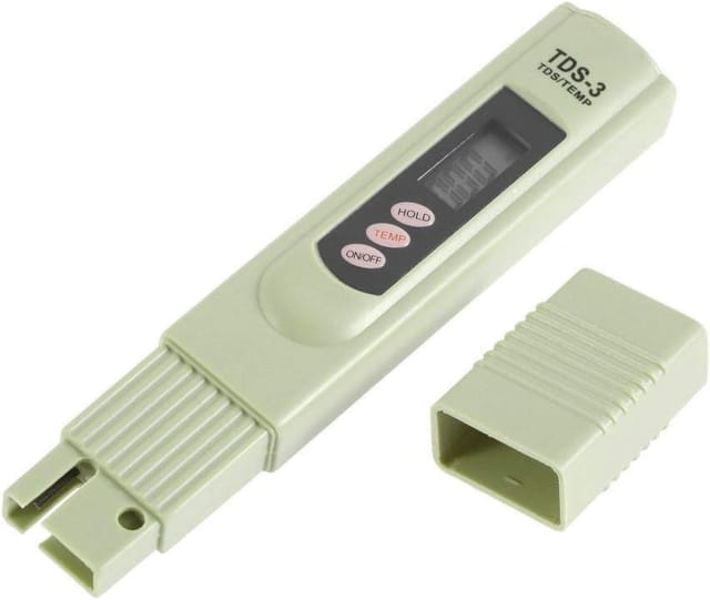 Aougo - lcd TDS-3 Messgerät für Trinkwasserqualitätstester, digitales Temperatur-PPM-Testmessgerät, Stiftanalysator zur Messung von Trinkwasser,