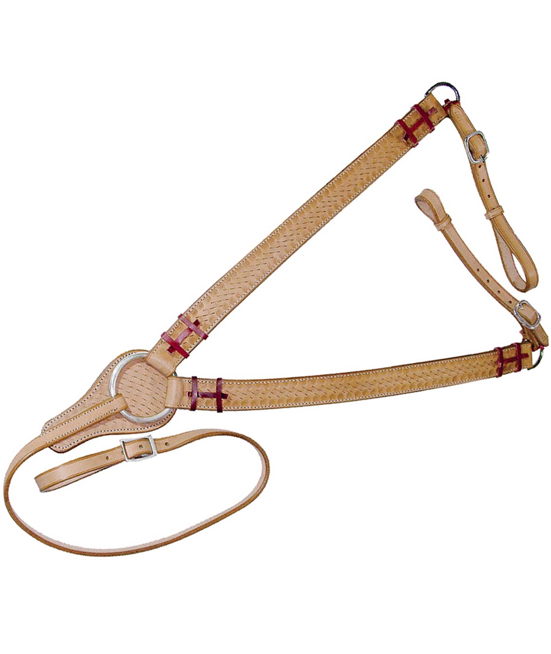 Westernbrustpanzer Aus Leder Mit Basketball-aufdruck