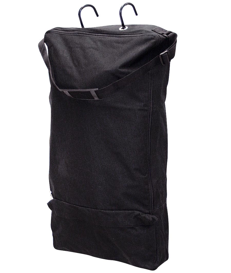 Nylon Trensentasche Mit Schulterriemen Und Tasche, Praktische Metallhaken