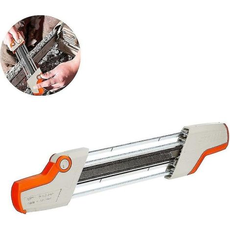 56057504303 Kettenschärfer Kompatibel Mit Stihl 3/8p Kettensägenketten Für Stihl 2 In 1 4,0 Mm Einzelfeile -