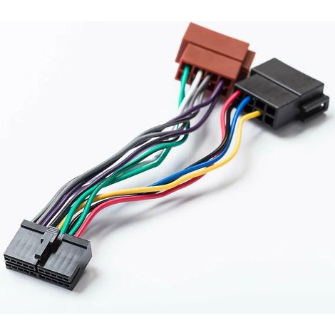 Iso-adapter Für Autoradios, 20-poliges Kabel, Universeller Din-anschluss Für Autoradios Von Aeg, Prology, Audiovox, Jgc Usw.