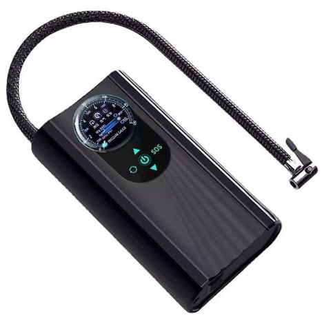 120w Wiederaufladbarer Auto-luftkompressor, 12v, 150 Psi, Kabellose Elektrische Reifenpumpe Für Motorrad, Fahrrad Und Auto.