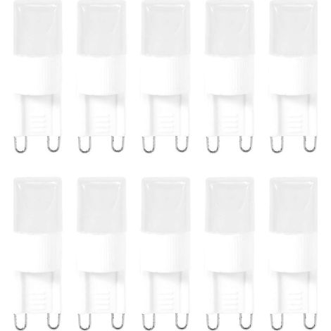 10er-pack G9 1w Led-lampen Mit Hellem, Warmweißem Licht (3500k).