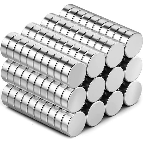 40er-packung Mit Starken Neodym-whiteboard-magneten, 6 X 3 Mm, Für Büro Und Zuhause. Ideal Zum Angeln, Für Klassenzimmer Und Weitere Anwendungen. Silberfarben.