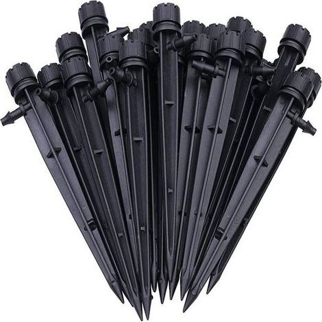 100 Stück Verstellbare Schlauchbewässerungstropfer, Automatisches Tropfbewässerungssystem, Mikrosprinkler Für Pflanzen, Gewächshaus, Diy-garten