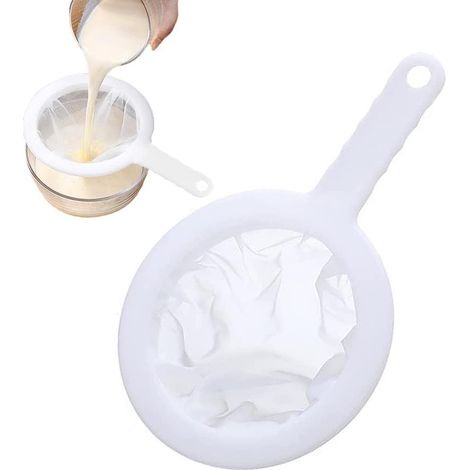 Feinmaschiges Sieb, Teesieb Aus Kunststoff Mit Aufhängeloch, Küchensieb Für Sojamilch, Tee, Saft, 400-mesh-filtersieb