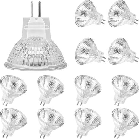 Mr11-halogenlampen (12er-pack), Gu4 12v 20w Halogenlampe, Dimmbarer Mr11/gu4-diffusor Für Deckenleuchten