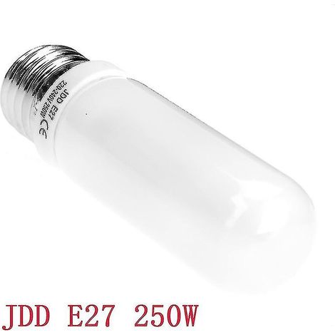 Halolux Ceram E27 250w Dimmbare Halogenlampe, Matte Oberfläche, 32 Mm Durchmesser