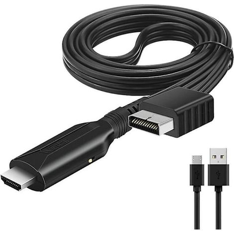 Playstation 2 Ps2 Zu Hdmi Hd Rca Av Audio Video Adapterkabel X1 [db]