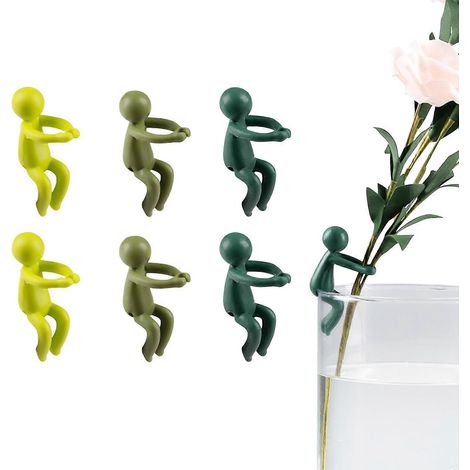 Set Mit 6 Pflanzenstützen Für Stängel Und Triebe Zur Erleichterung Der Pflanzenvermehrung.