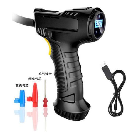Tragbarer Reifenfüller (150 Psi) Mit Infrarotkompressor, 12-v-autoreifenpumpe, Digitalem Manometer Und Led-notleuchte