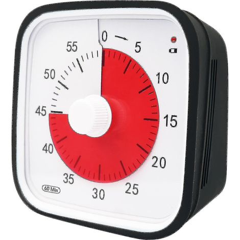Großer, Visueller Countdown-timer Für Kinder Und Erwachsene, Ideal Fürs Klassenzimmer. Robuster, Mechanischer Küchentimer.