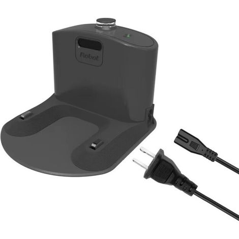 Ladestation Für Irobot Roomba 500, 600, 700, 800, 900, E5, E6, I1, I3, I4, I6, I7, I8 Saugroboter – Dockingstation Mit Integriertem Ladegerät – Abmessungen: 15,5 X 13,6 X 10,6 Cm