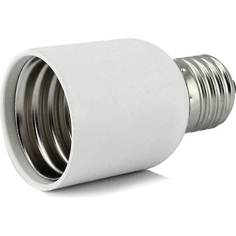E27 Auf E40 Adapter Für Weiße Fassung, Mittlere Glühbirne.