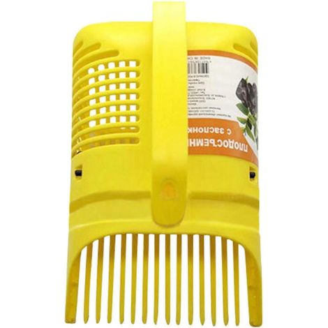 Beerenpflücker Aus Kunststoff, Heidelbeerrechen Mit Ergonomischem Griff, Neu