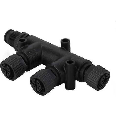 4-port, 5-poliger Nmea 2000 T-stecker, M12 Gewinde, Ip67.