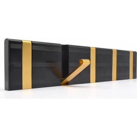 Klappbare Wandhaken – Handtuchhaken – Kleiderhaken – Material: Aluminium – Wasserdicht – Attraktiv – Platzsparend (5 Haken)