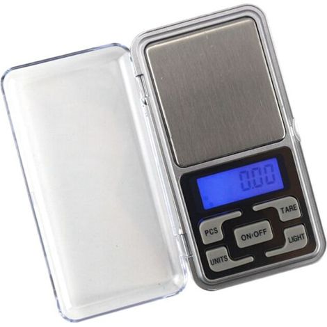 Digitale Taschenwaage, Präzisionswaage Für Schmuck (0,01 Bis 200 G Silber)