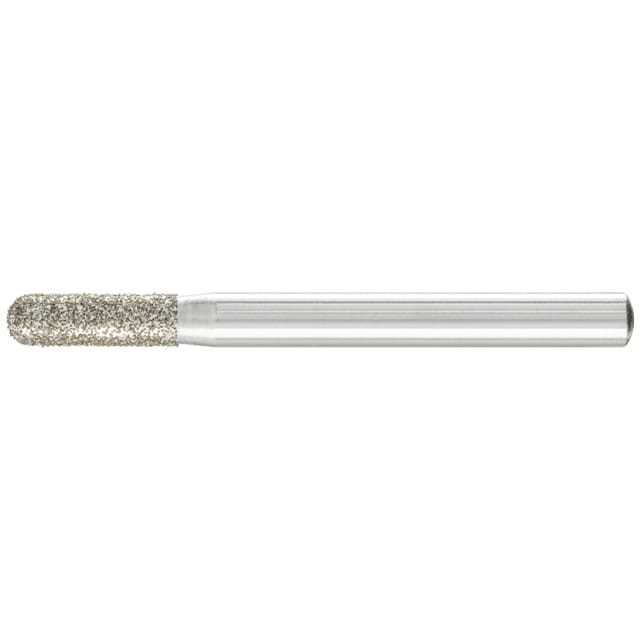 Diamant-Schleifstift Walzenrund Ø6,0mm Schaft-Ø6 mm D357 (grob) zum Schleifen von gfk/cfk - Pferd