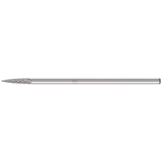 21222687 Frässtift Hartmetall Spitzbogen Länge 75 mm Produktabmessung, ø 3 mm Arbeits-Länge 1 - Pferd