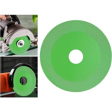 Glasschneider, Diamantscheibe, Diamantscheiben-winkelschleifer Zum Schneiden Und Polieren Von Glasfliesen, Jade, Kristall Und Weinflaschen (grün)