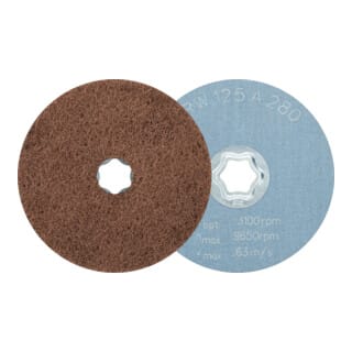 42001060 combiclick weiche Vliesronde cc ø 125 mm a 280 zum Reinigen & Satinieren für Winkelsc - Pferd