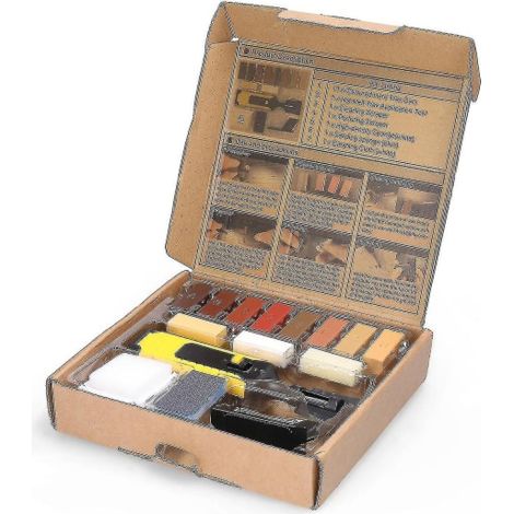 Laminatboden-reparaturset Für Zuhause, Bodenreparaturset, Multifunktionswerkzeugset Zur Reparatur Von Holzdielen, Holzbodenreparaturwerkzeug