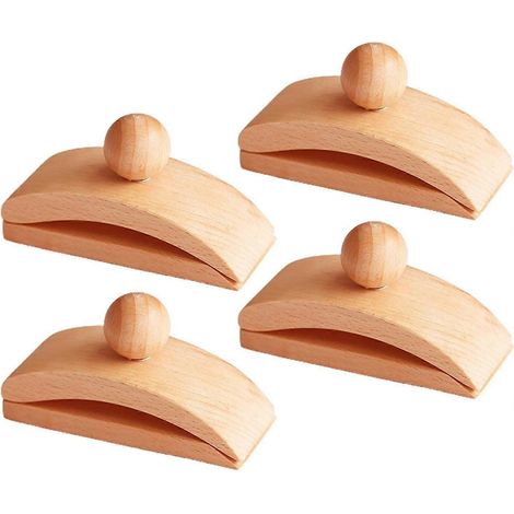 Wandmontierte Teppichaufhänger – Set Mit 4 Hölzernen, Wandmontierten Teppichaufhängern – Wandmontierte Quiltaufhänger – Wandclips Für Quilts, Wandaufhänger Für Stoffe Und Andere Bastelarbeiten