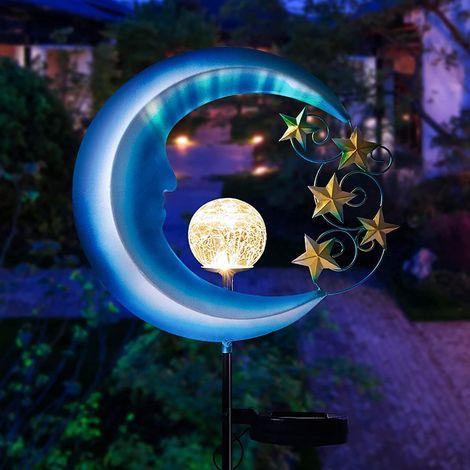 Gartendekorationen Für Den Außenbereich, Blue Moon Solarleuchten Für Die Gartendekoration Im Außenbereich