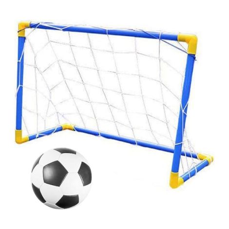 Neues Mini-fußballtor Für Kinder, Tragbares Fußballtor, Spielball Für Drinnen Und Draußen