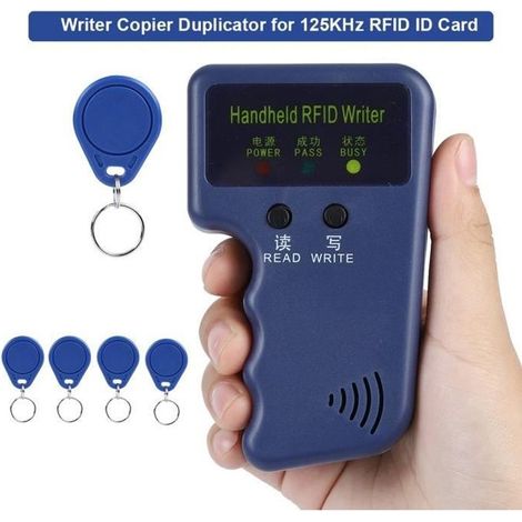 Tragbarer Rfid-id-karten-duplikator/schreiber (125 Khz) Mit 5 Etiketten