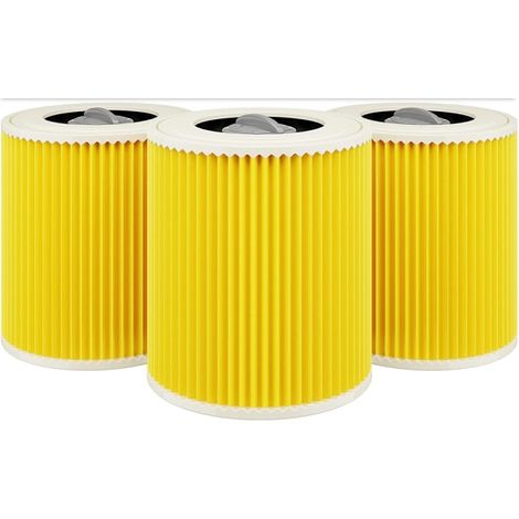 3er-pack Filterkartuschen Für Kärcher Wd3 Premium Staubsauger