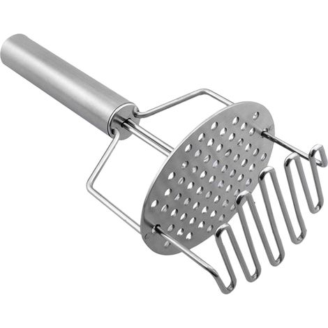 Doppellagiger Kartoffelstampfer Mit Griff, Aus Edelstahldraht, Manueller Kartoffelstampfer, Professioneller Doppeldruck-kartoffelstampfer Für Die Küche.