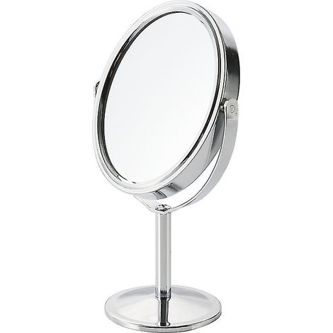 Doppelseitiger Spiegel, 20 Cm (8 Zoll), 360° Drehbar, 10-fache Vergrößerung, Mit Ständer