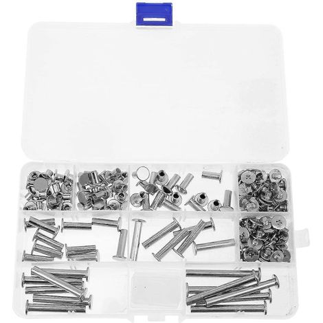 80 Ersatzschrauben Für Nachfüllbare Spiralfotoalben – Erweiterungen Für Scrapbooking-alben –