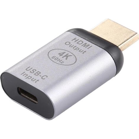 Usb 3.1 Typ-c Buchse Auf Hdmi Stecker 4k 60hz Konverteradapter Für Macbook, Chromebook Und Pixel