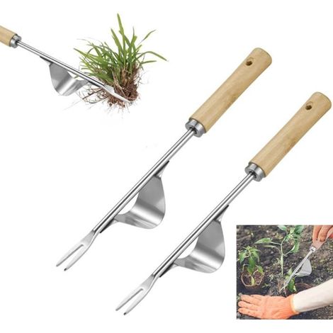 Manuelles Unkrautstecher-werkzeug, Gartenwerkzeug Aus Edelstahl Mit Griff, Spaten, Löwenzahn-entferner