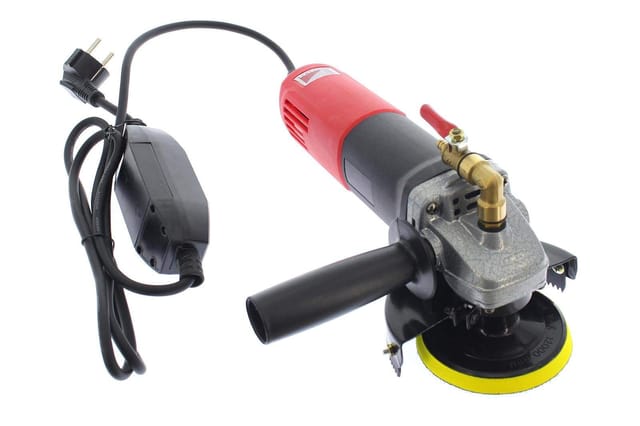 Varan Motors - NEWTG-01 Wasserpolierer 860W 230V, Ø100mm 1000-5000 U/min, Nassschleifer