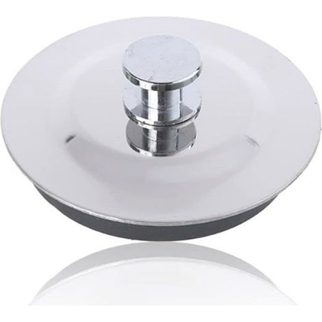 Abflussstopfen, Universalstopfen Für Rohre Von Ø 42 Bis 45 Mm, Badewannenstopfen, Spülbeckenstopfen