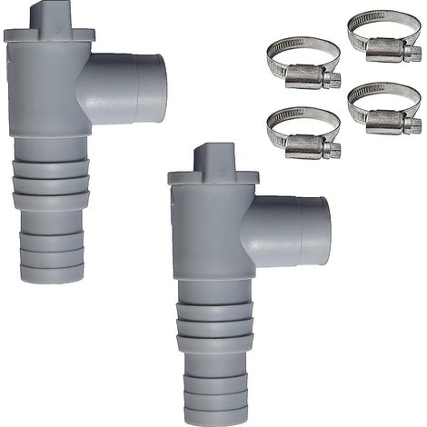 Bestway Poolsun Service-/absperrventil Für Schwimmbecken Mit 32-mm-schlauchanschluss