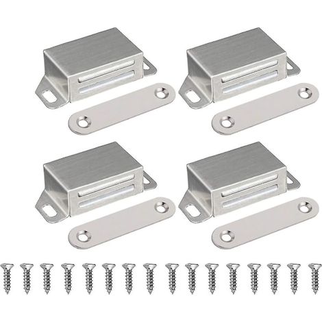 Magnetischer Schranktürmagnet – Magnetischer Türverriegelungsmagnet, Möbelmagnet, 10 Kg Edelstahl-schrankmagnet