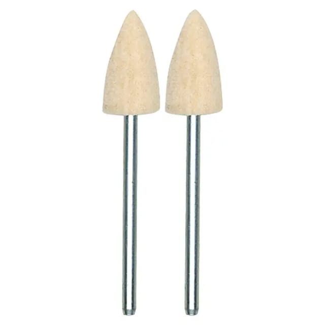 Filzpolierstift, Geschoss, 2 Stück - 28801 - Proxxon