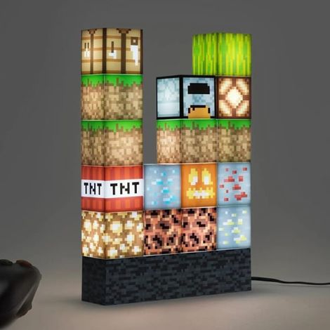 Minecraft-nachtlicht Von Byggklossar, Usb-nählampe